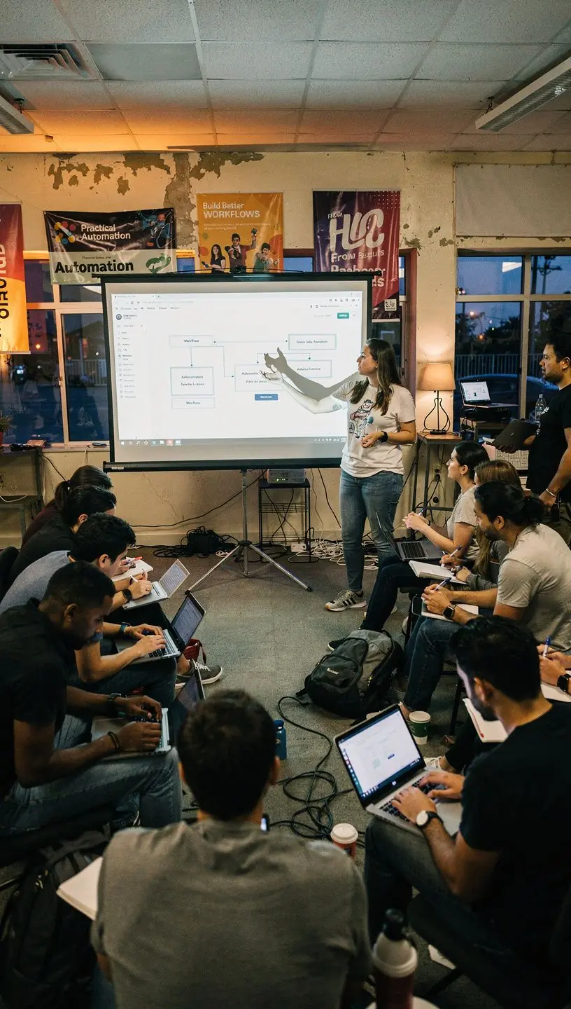 Screenshot of a dashboard displaying real-time data analytics from integrated automation systems
